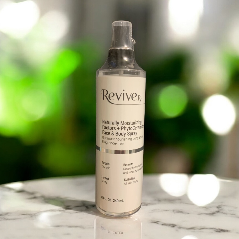 Revive Rx Naturally Moisturizing Factors + Phytoceramides Face & Body Spray 8oz